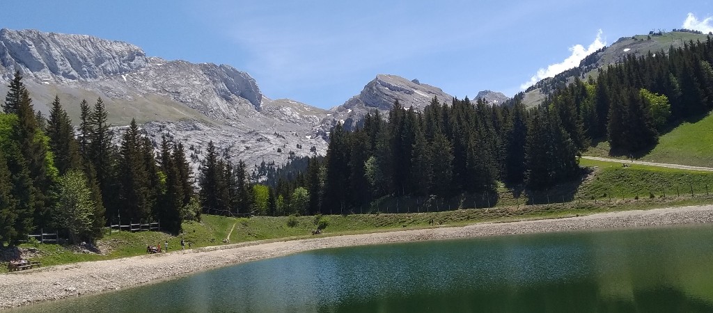 Lac du Pré des Prés jusqu'au Col Vert en passant par la combe Charbonnière