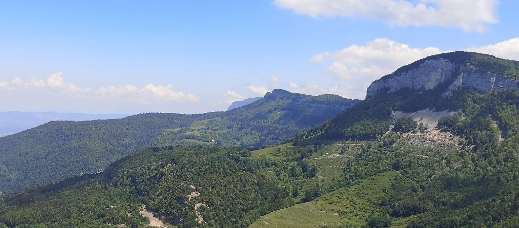 Le Bec de Neurre lors du tour des Coulmes dans le Vercors