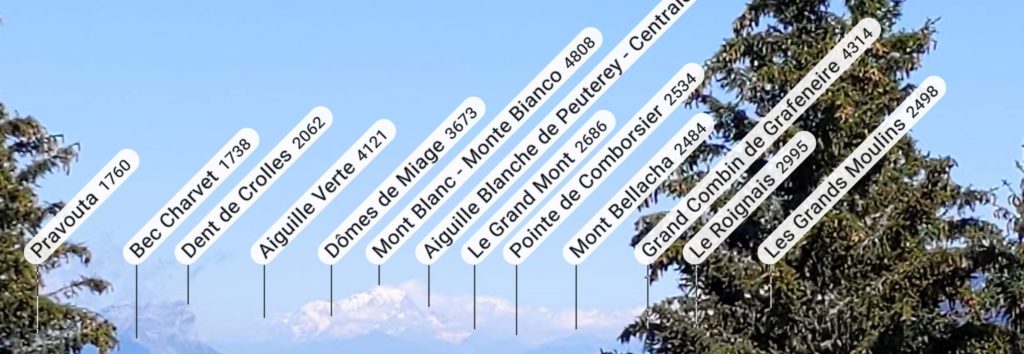 Exemple d'appli détection de sommet