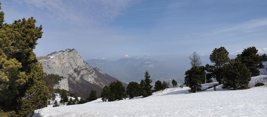 Le Vertige des Cîmes vue du Moucherotte